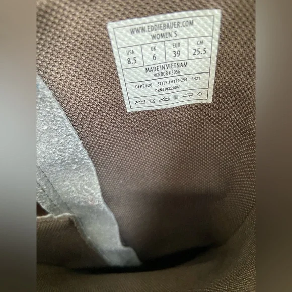 Eddie Bauer Leather Trace Riding Boots Size 8.5 - Picture 5 of 5